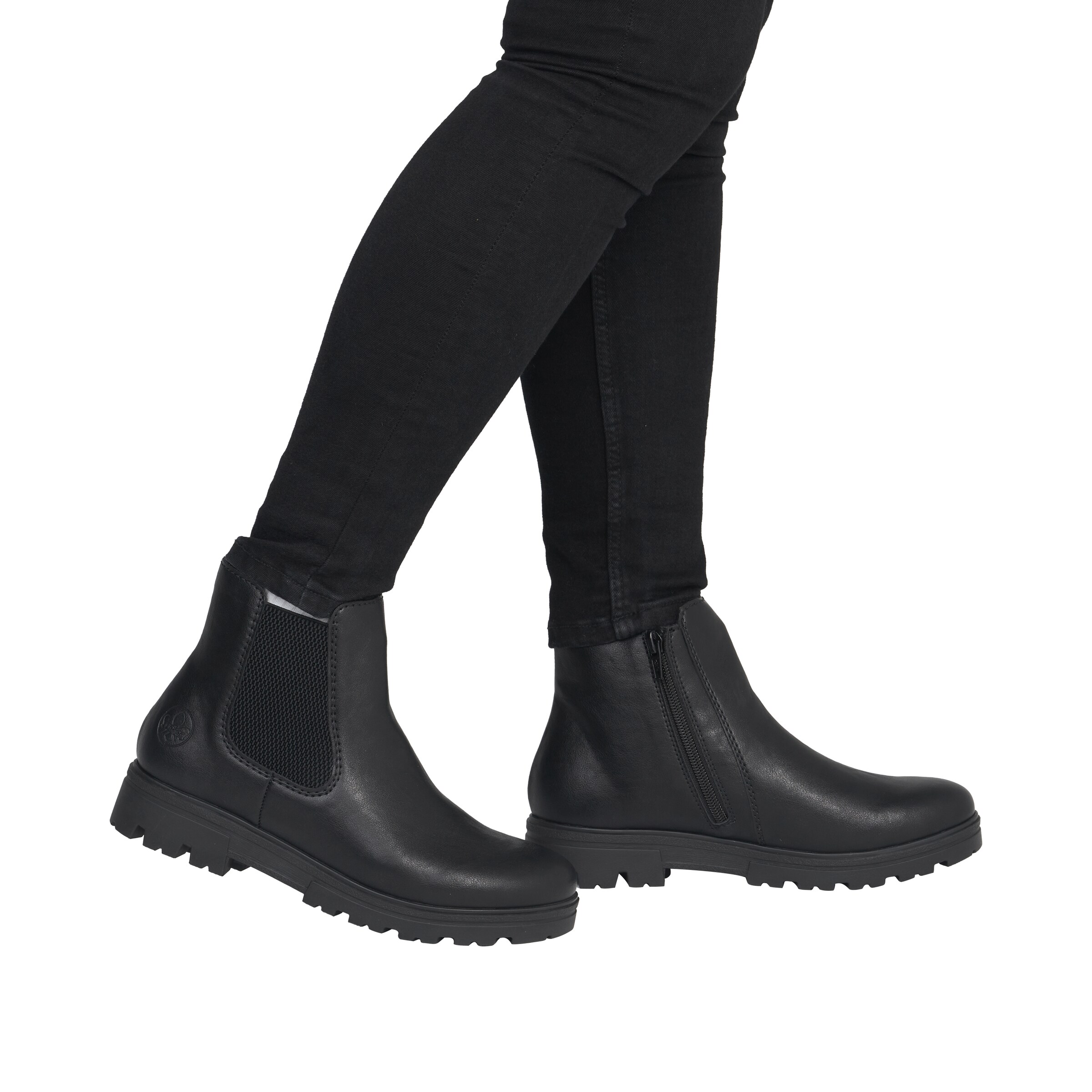 Chelsea Boots Rieker en noir
