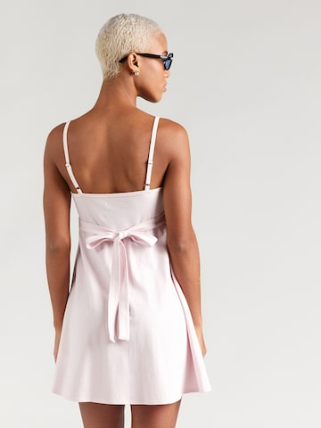 HOLLISTER - Vestido de verão em rosa