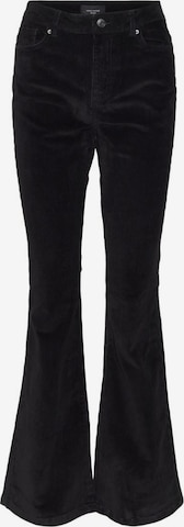 VERO MODA Flared Pants in Black: front