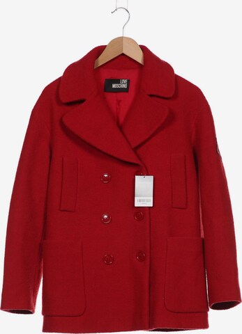 Love Moschino Jacket & Coat in S in Red: front