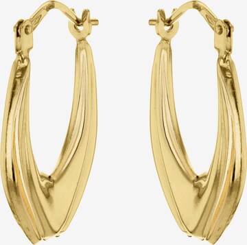 Lucardi Earrings 'Klassisch' in Gold