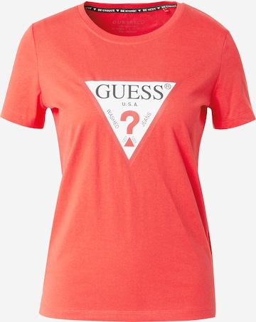 GUESS Футболка в Красный: спереди