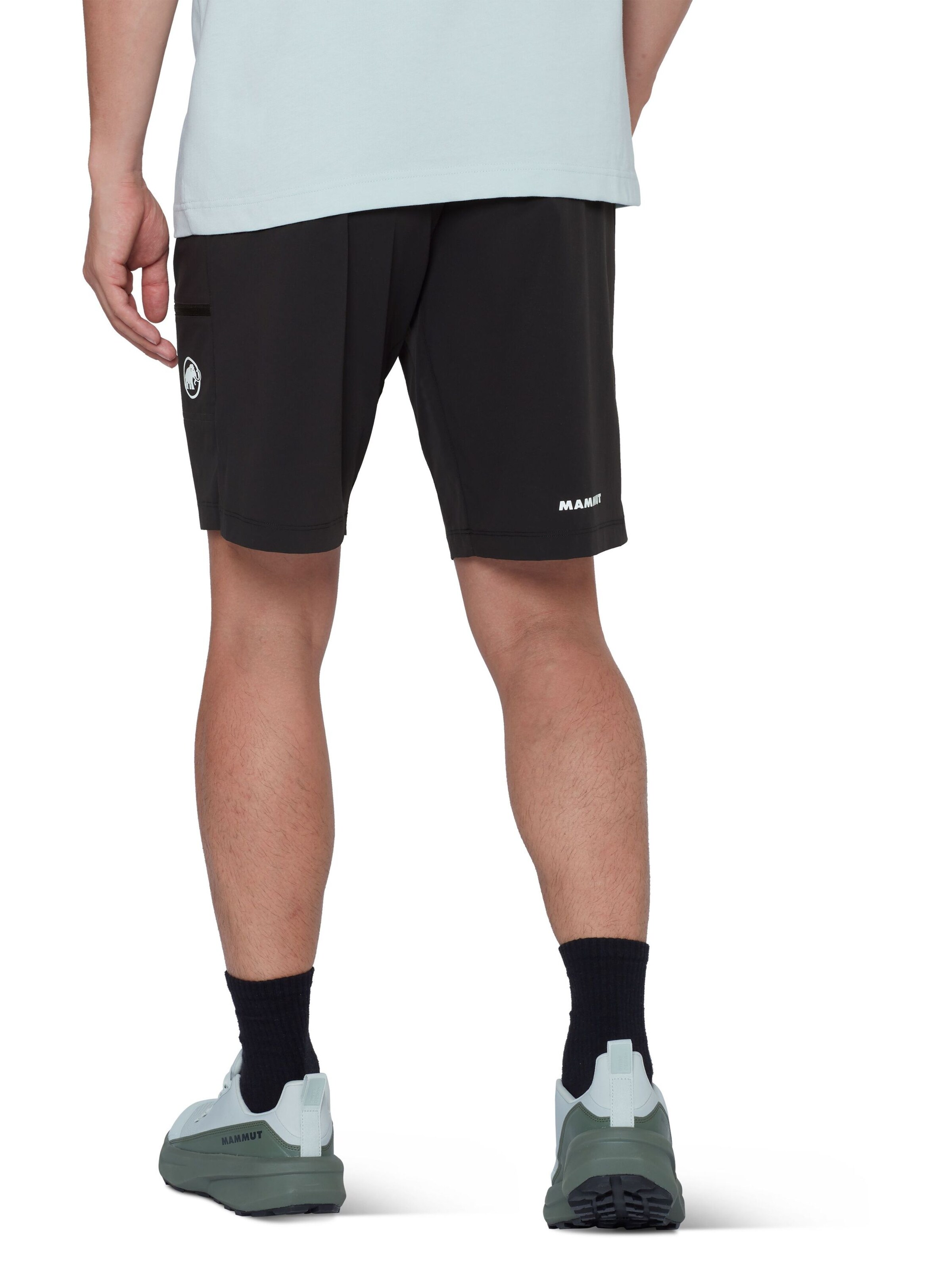 MAMMUT Regular Outdoor Pants in Black