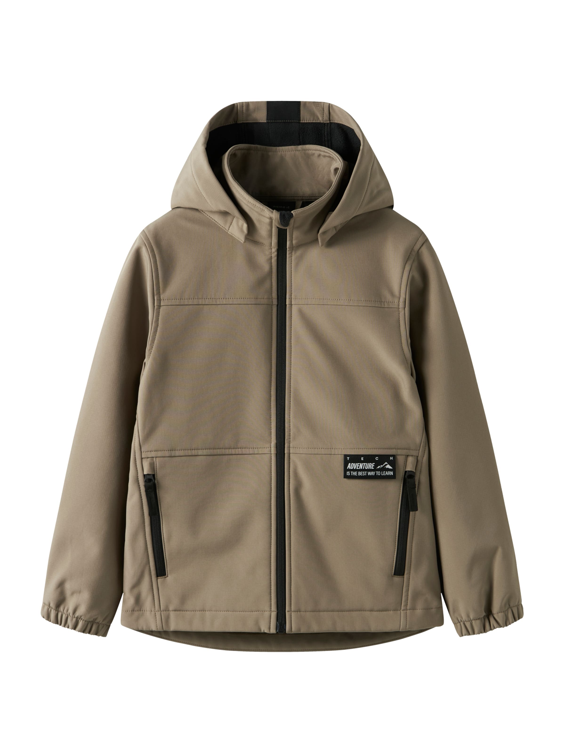 NAME IT Funktsionaalne jope 'NKMALFA08', värv pruun: eest vaates