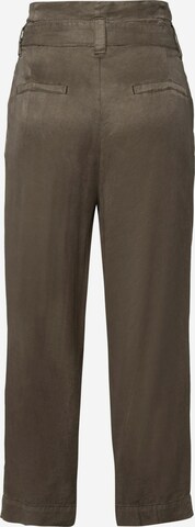 MARC AUREL Loose fit Pleat-Front Pants in Grey