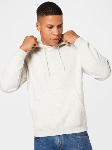 Sweat-shirt 'Brink' JACK & JONES en blanc : devant