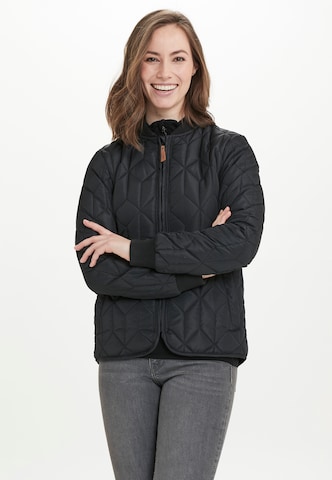 Weather Report Outdoorjacke 'Piper' in Schwarz: predná strana