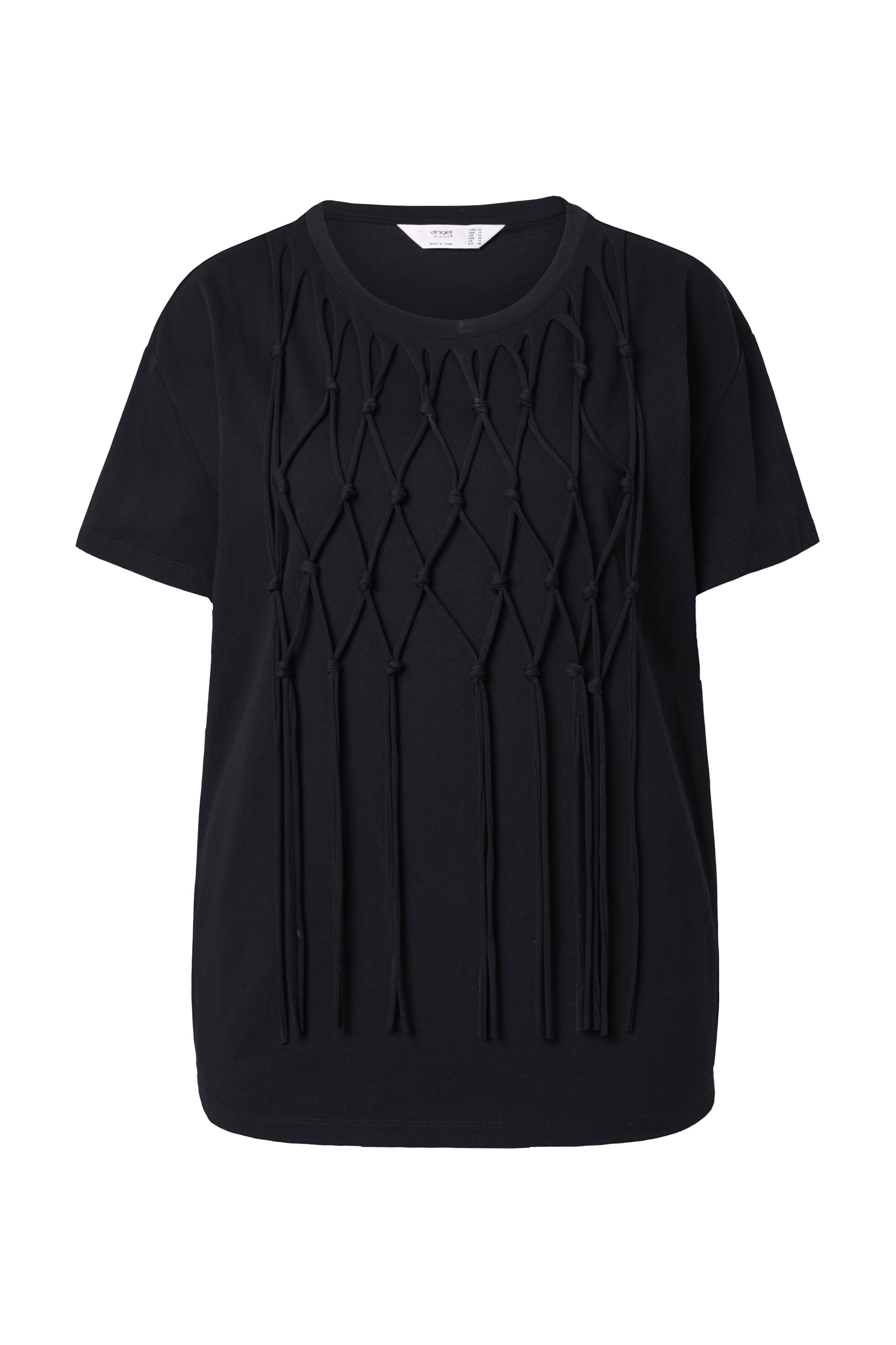 Angel of Style Shirt in Black: front