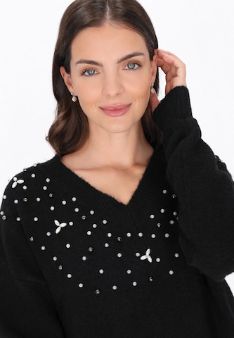 Pull-over Usha en noir