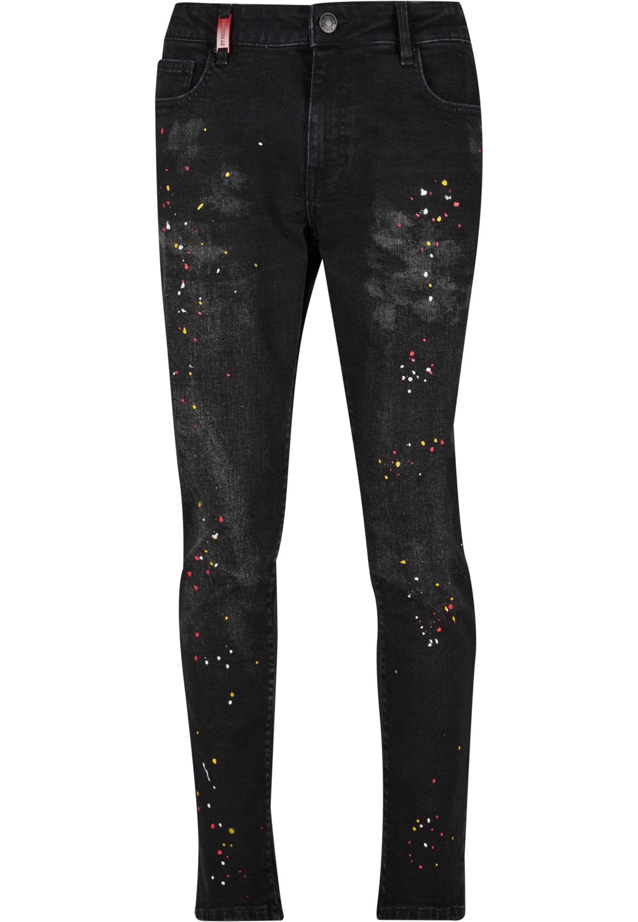 Jeans 'Alonso' di 2Y Premium in nero: frontale