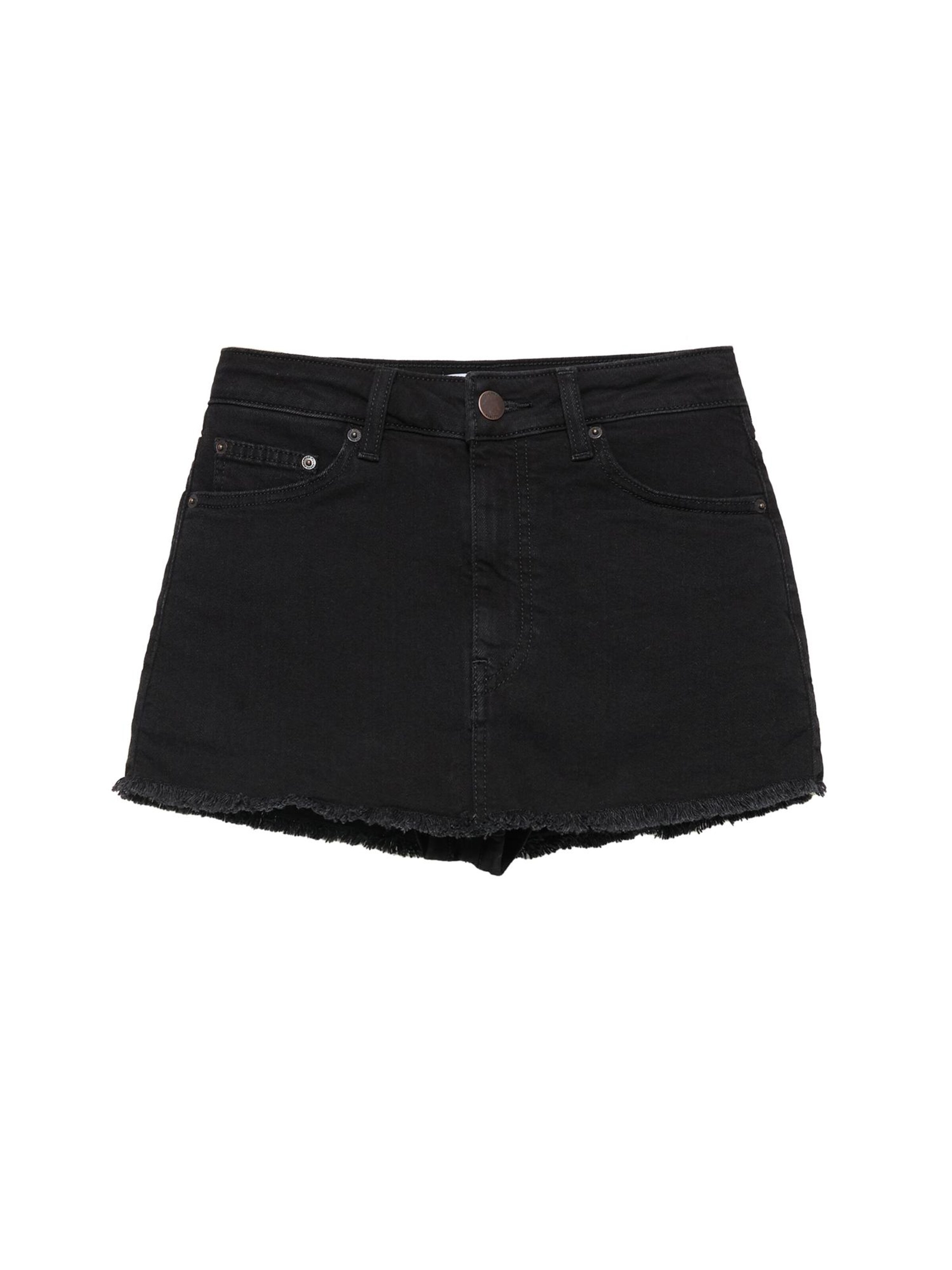 Pull&Bear Rok in Zwart: voorkant