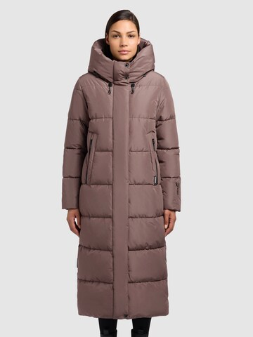 khujo Зимно палто 'Soulani4' в кафяво: отпред