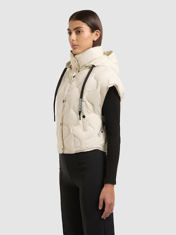 Gilet 'NINGA' di khujo in bianco