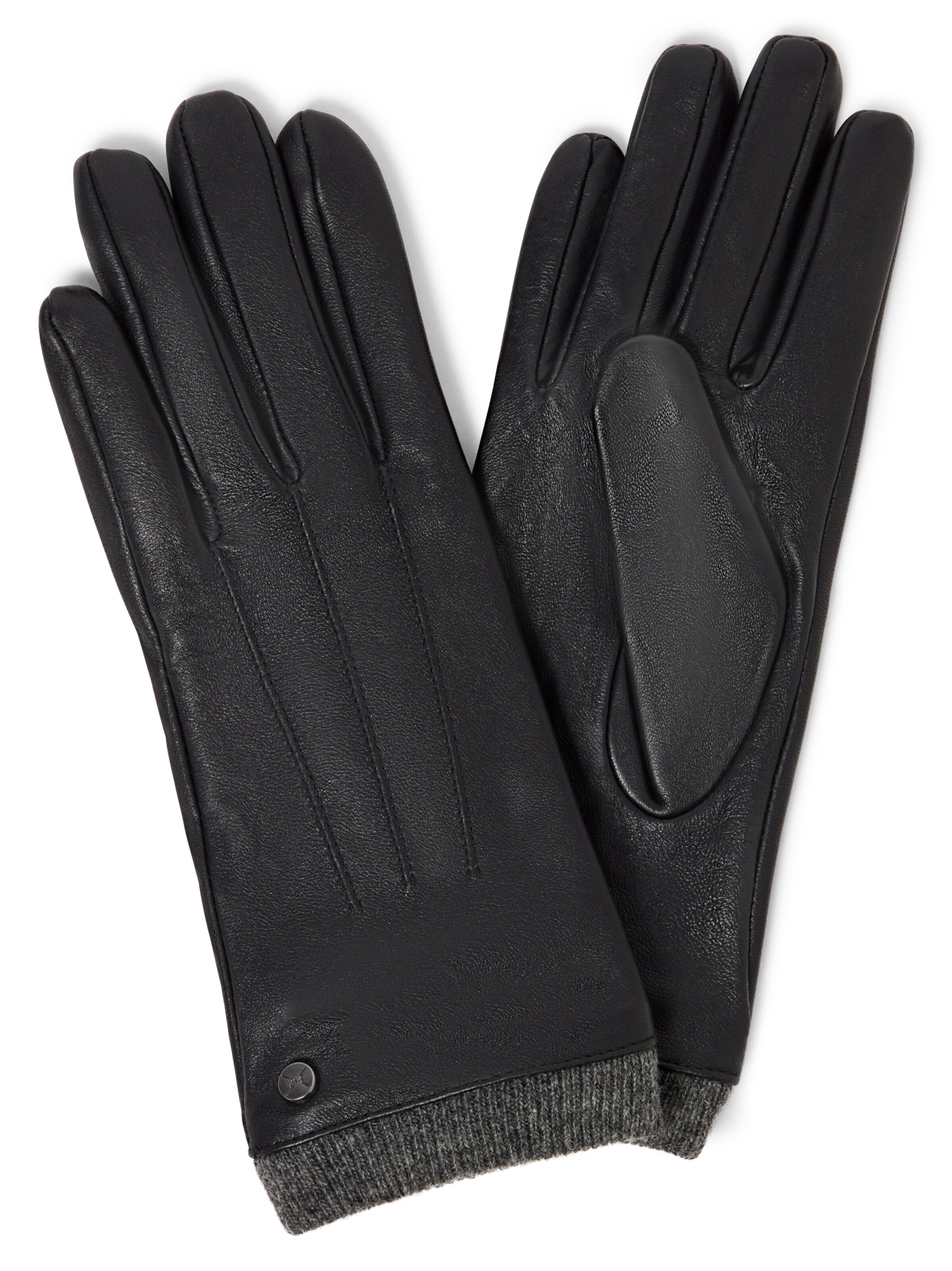 Pearlwood Full Finger Gloves 'Daisy' in Black: front