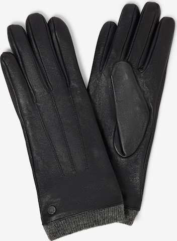 Pearlwood Full Finger Gloves 'Daisy' in Black: front