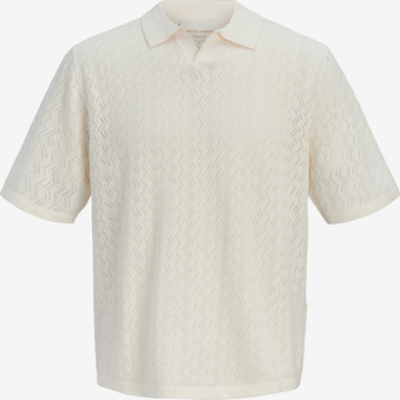 JACK & JONES Pullover 'JORTYLER' i hvid: forside