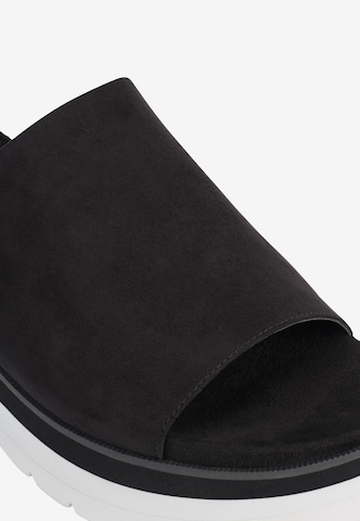 BULLBOXER Pantolette in Schwarz