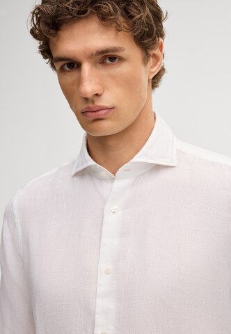 JOOP! Slim Fit Hemd ' Pai ' in Weiß