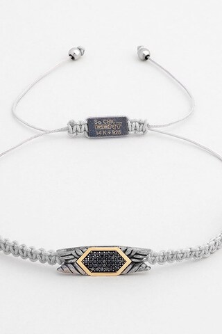 So Chic Armband in Grijs