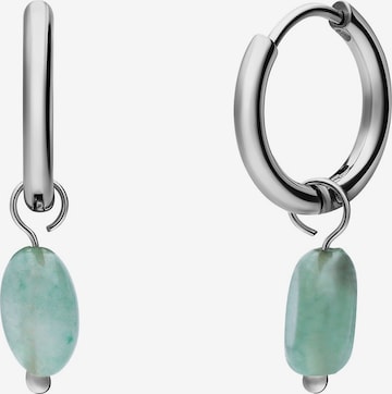 Lucardi Oorbellen in Zilver: voorkant