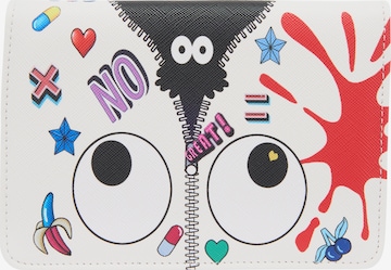 MYMO Портмоне 'Pop Eyetheme' в Белый: спереди