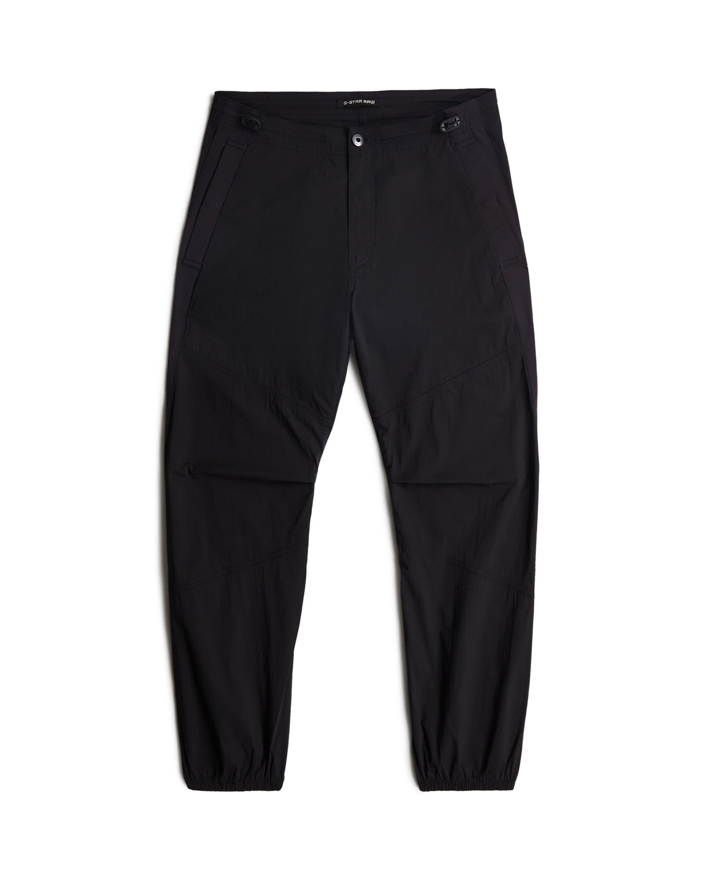 G-STAR Tapered Pants in Black: front