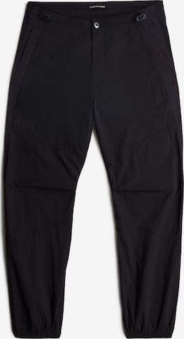 G-STAR Tapered Trousers in Black: front