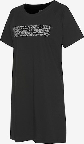 VIVANCE - Camiseta de noche 'Dreams' en negro