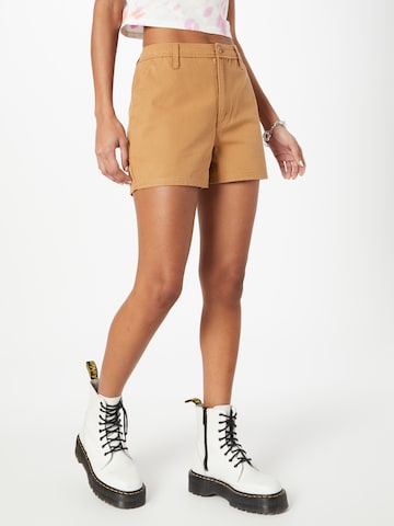 VANS Regular Shorts 'GROUND WORK' in Orange: predná strana