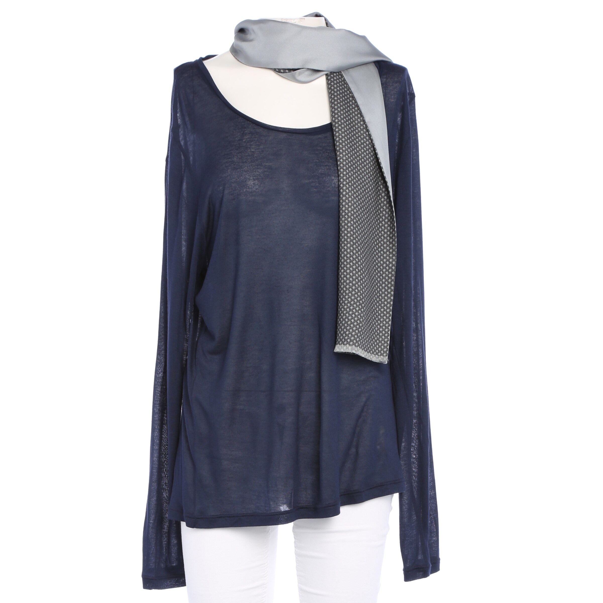 Alexander McQueen Top & Shirt in L in Blue: front