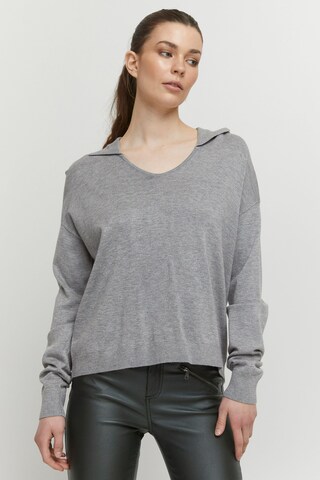 b.young - Jersey 'PIMBA' en gris: frente