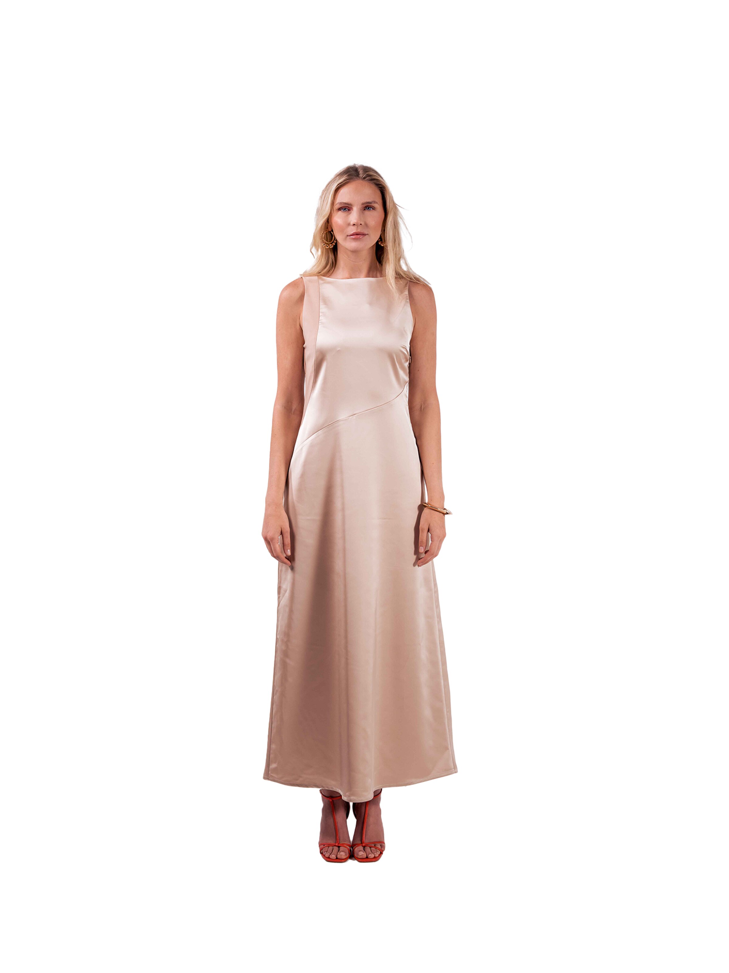 MARYLAND Studio Abendkleid 'Signature' in Beige: Vorderseite