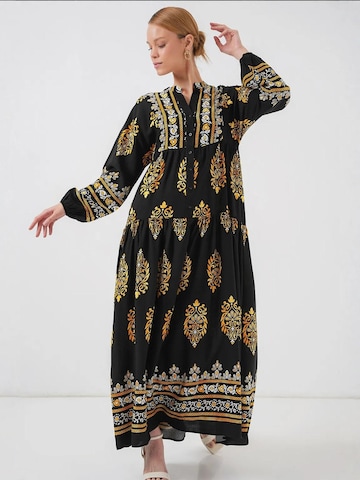 Bigdart Dress 'Maxi' in Black: front