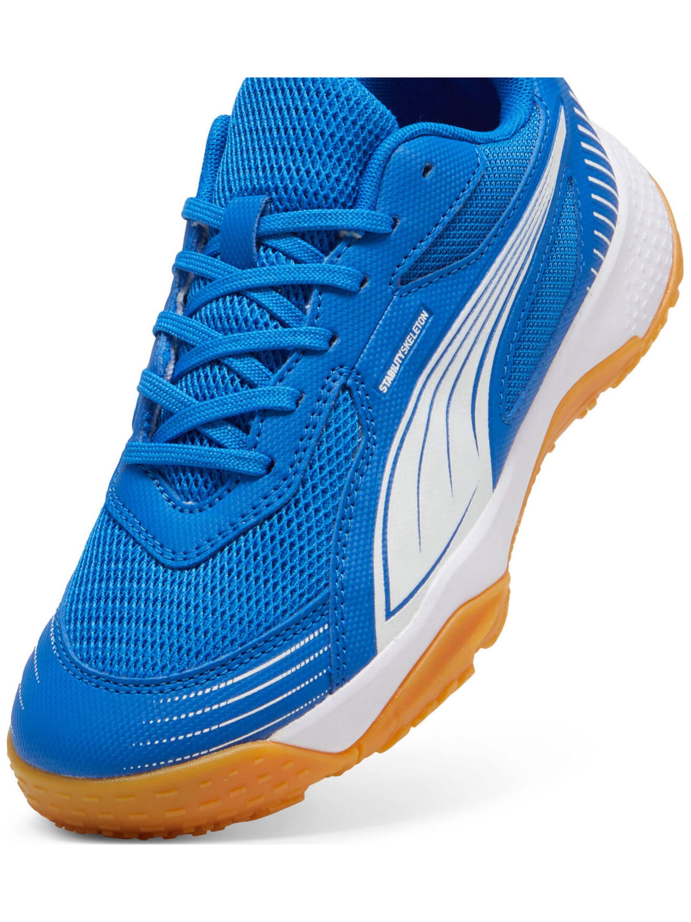 PUMA Soccer shoe 'Puma Solarflash III Jr Team' in Blue