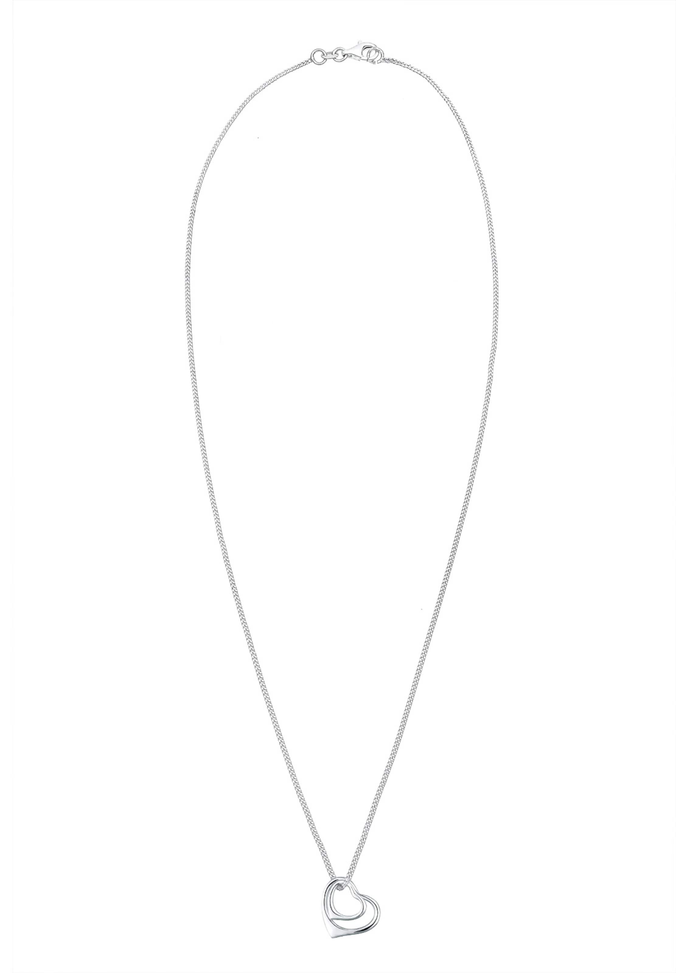 Chaîne 'Herz' ELLI en argent : devant