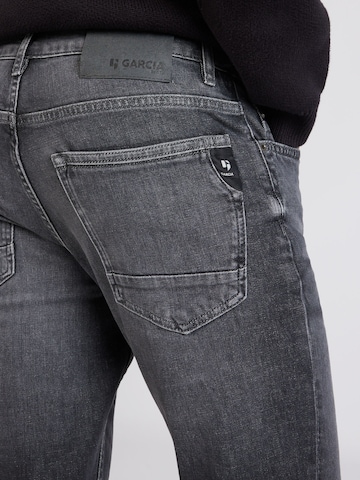 GARCIA Slimfit Jeans 'Zucko' in Zwart