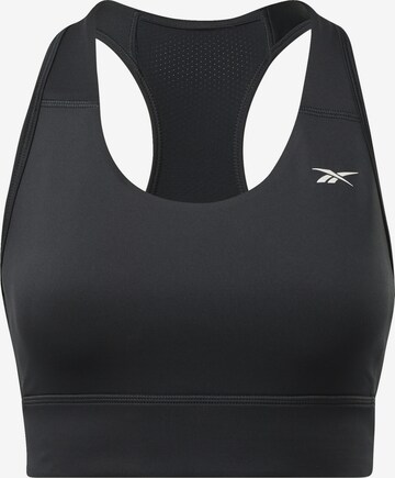 Reebok Bustier Sport-BH 'Essentials' in Schwarz