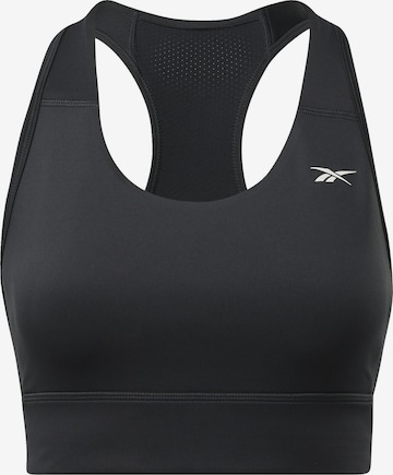 Reebok Bustier Sport-BH 'Essentials' in Schwarz