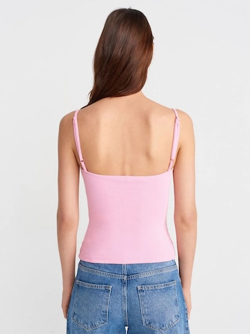 Dilvin Blusen in Pink