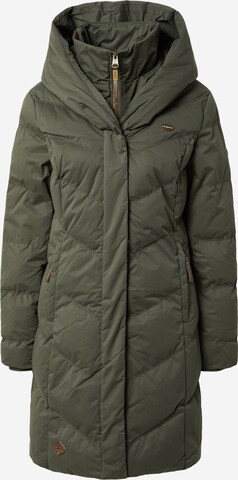 Ragwear Χειμερινό παλτό 'NATALKA' σε πράσινο: μπροστά