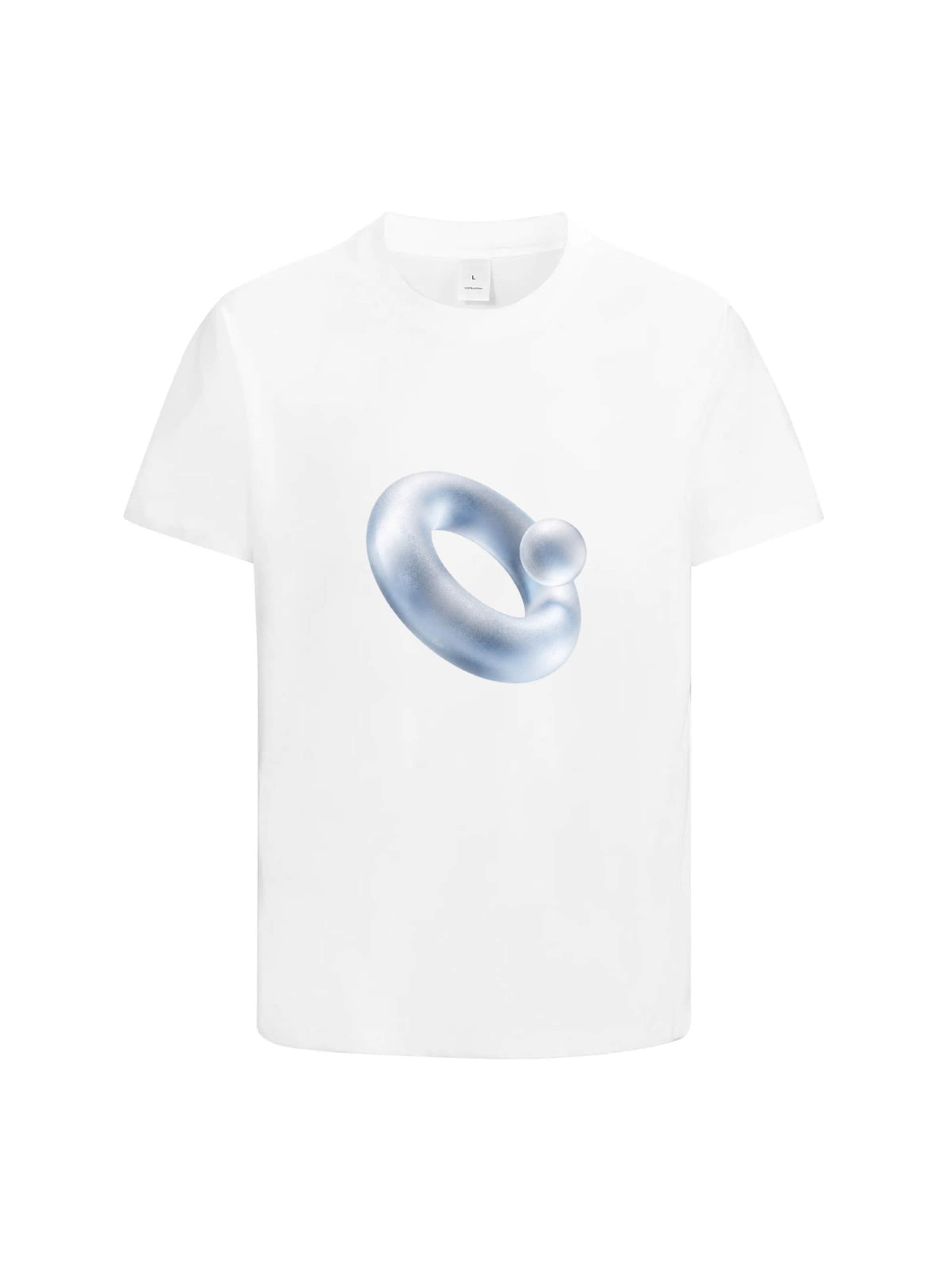 HUSKSWARE Shirt‌‌‌‌ in Weiß: Vorderseite