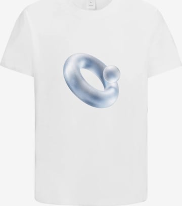 HUSKSWARE Shirt in Weiß: Vorderseite