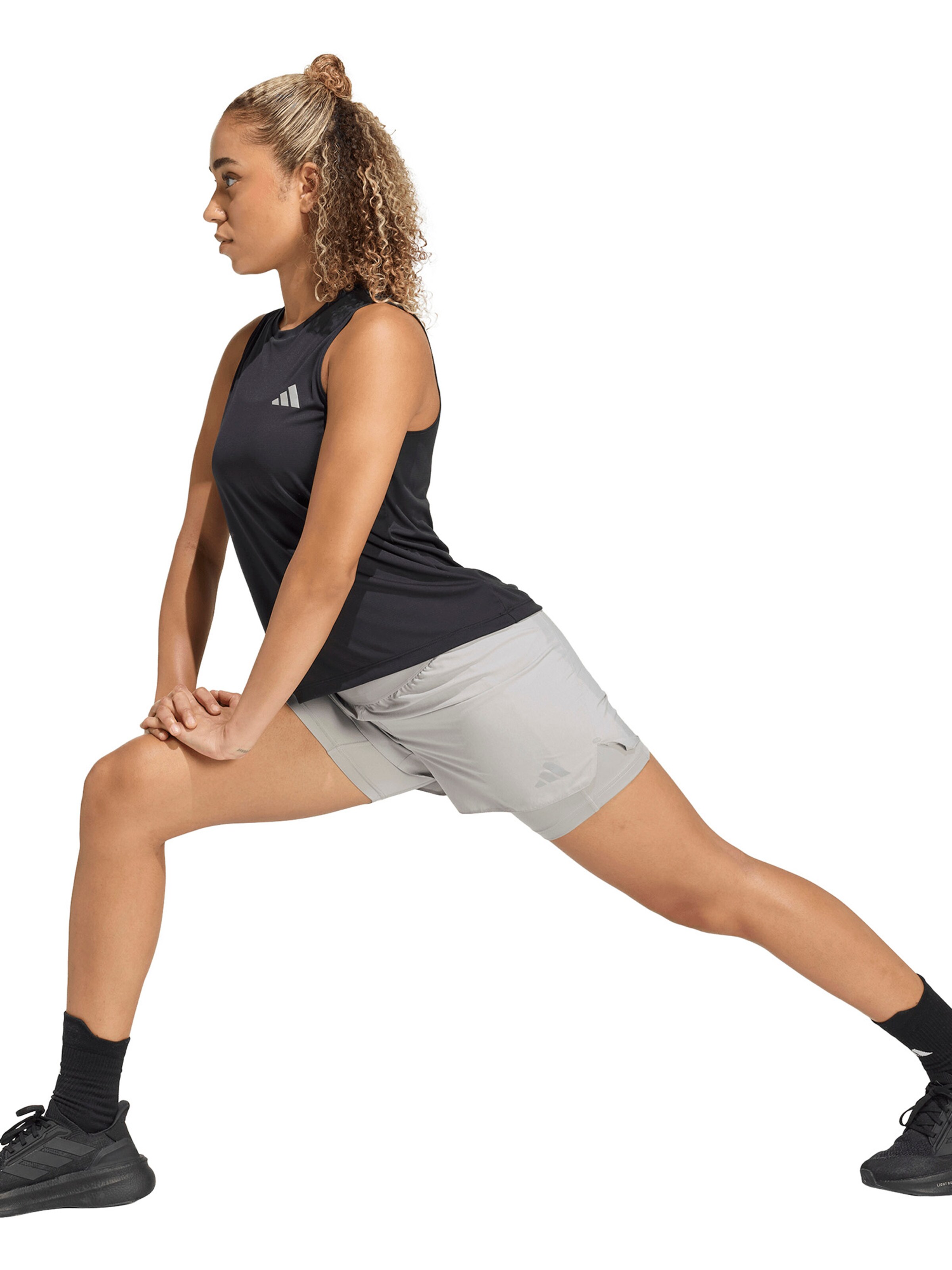 ADIDAS PERFORMANCE Спортивный топ 'Ess' в Черный