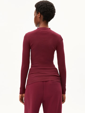 ARMEDANGELS Sweater 'Alaania' in Red