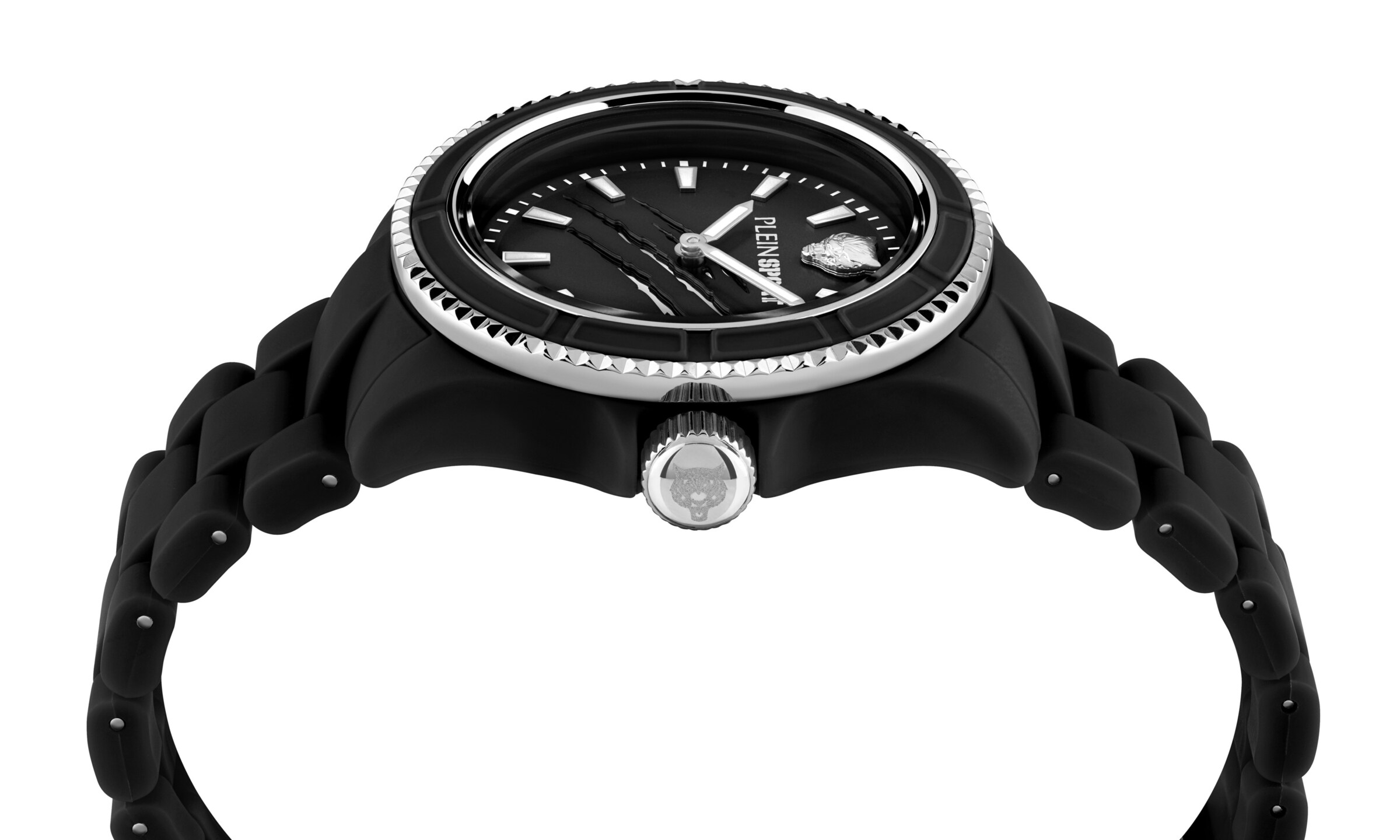 Plein Sport Analogt ur 'THE SCRATCH' i sort