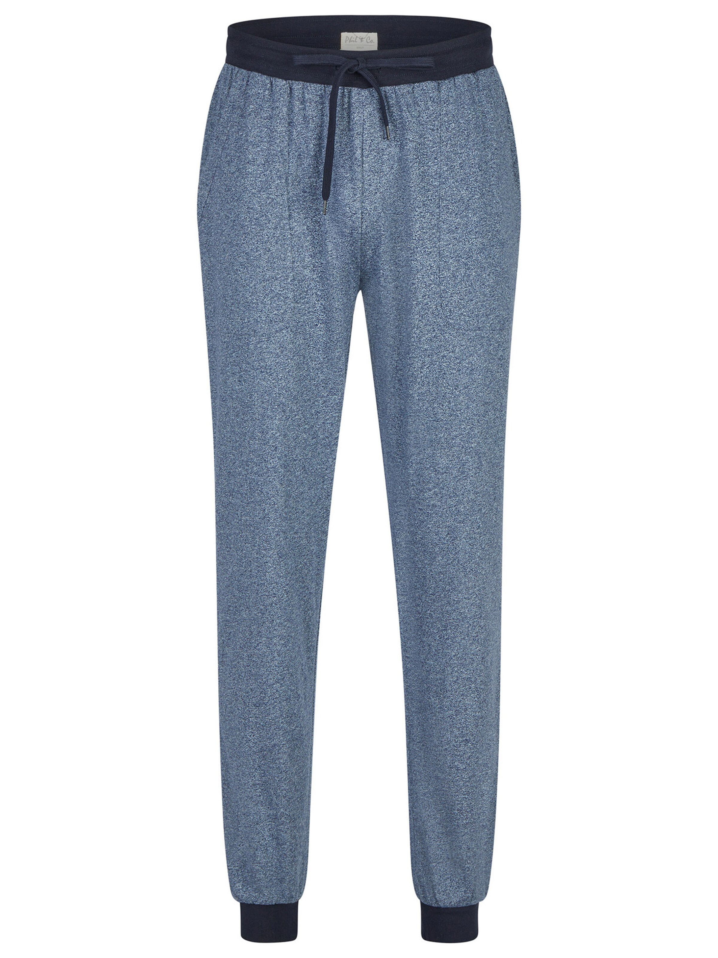 Phil & Co. Berlin Pyjamahose ' Classics ' in Blau