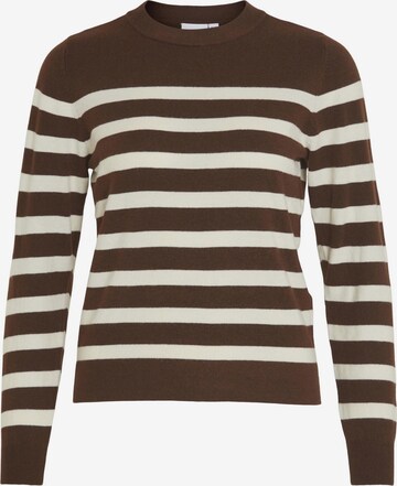 VILA Sweater in Brown: front