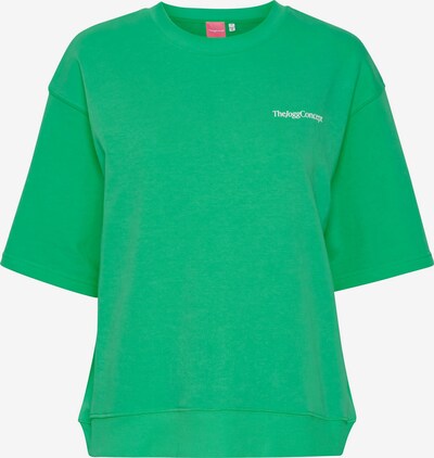 The Jogg Concept Sweatshirt 'Safine' in grün / weiß, Produktansicht