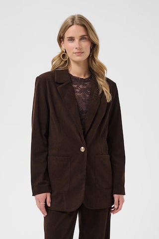 Cream Blazers in Bruin: voorkant
