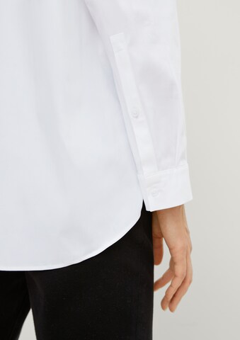 COMMA Bluse in Weiß